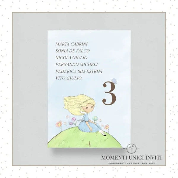 card tableau alice meraviglie momenti unici inviti alice grafica card tableau 13x18