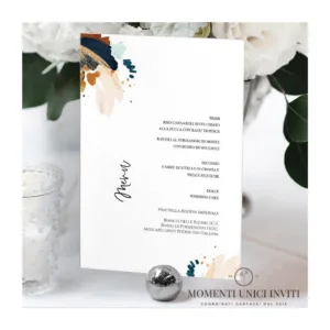 Astratta – menu 15x21 cm
