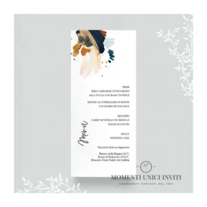 Astratta - menu 9x20