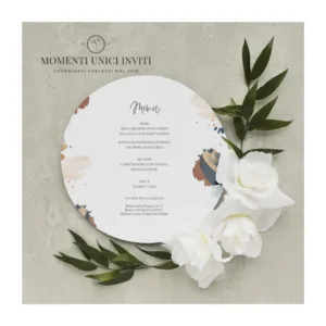 Astratta – menu sottopiatto