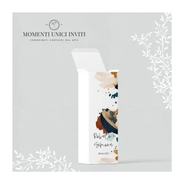Astratta – scatolina confetti