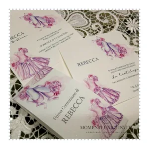 Partecipazione elegante danza classica momenti unici inviti - balletto