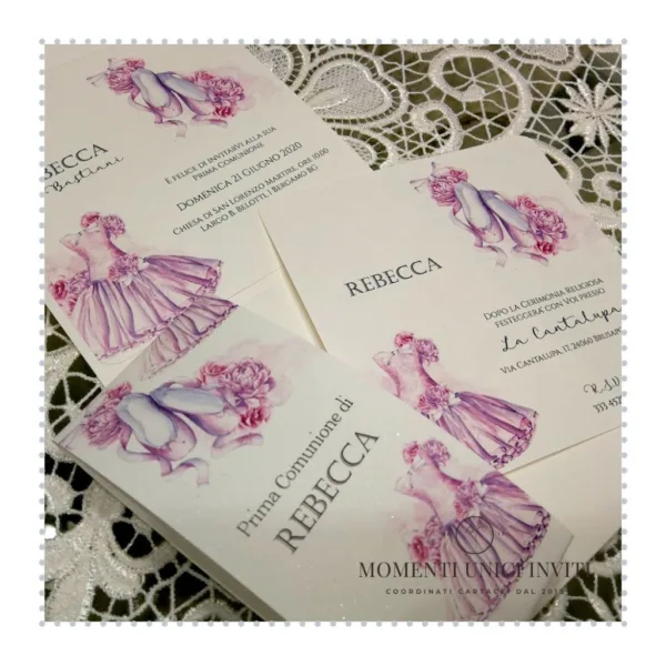 Partecipazione elegante danza classica momenti unici inviti - balletto