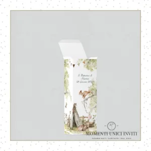 Bosco incantato – scatolina confetti