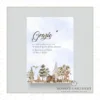 Foresta degli animali - card ringraziamento 13x18 cm
