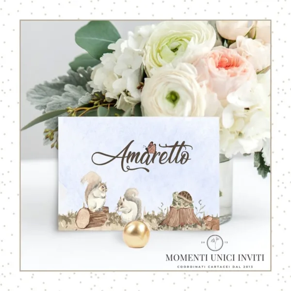 Foresta degli animali - segna gusto confettata