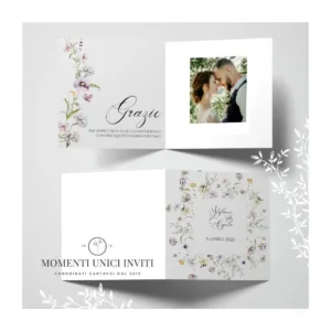 Cavaillon - card ringraziamento 14,5x14,5 cm