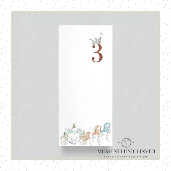 cards tableau cenerentola - momenti unici inviti