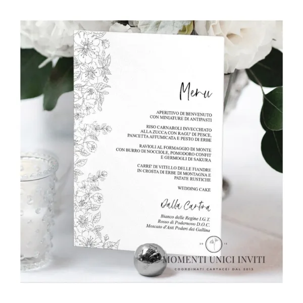 Ciliegio – menu 15x21 cm