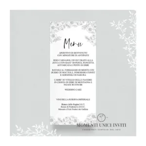 Ciliegio - menu 9x20