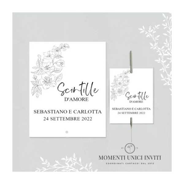 Ciliegio – card scintille