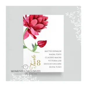 Coquelicot - card tableau 13x18 cm