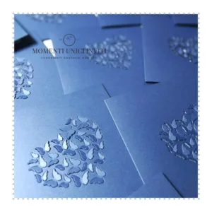 Partecipazione elegante tema farfalle momenti unici inviti - cuore di farfalle