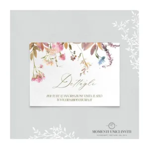 Daisy - info card / lista di nozze