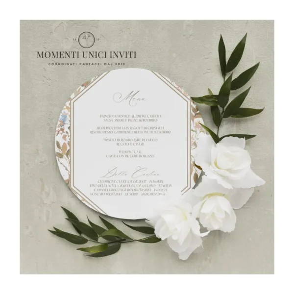 Daisy – menu sottopiatto