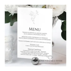 Diletta – menu 15x21 cm