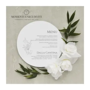 Diletta – menu sottopiatto