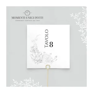 Diletta – segnatavolo 10x10 cm