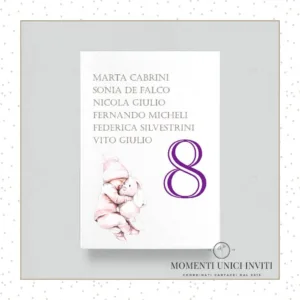 cards tableau battesimo dolci nanne bimba