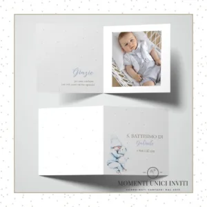 cards ringraziamento battesimo dolci nanne bimbo