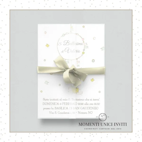 cover traslucida partecipazione dou dou