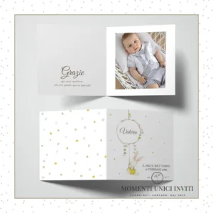 cards ringraziamento battesimo dou dou