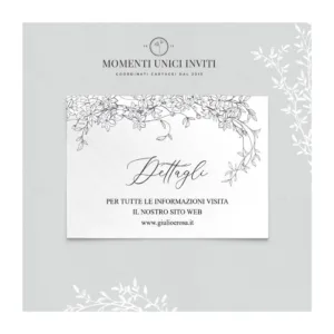 Elisabeth - info card / lista di nozze