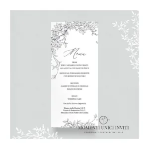 Elisabeth - menu 9x20