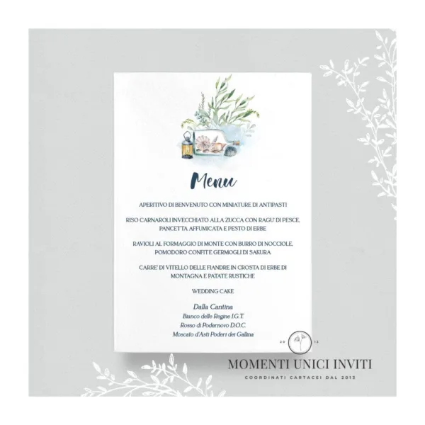 Favignana – menu 15x21 cm - immagine 2