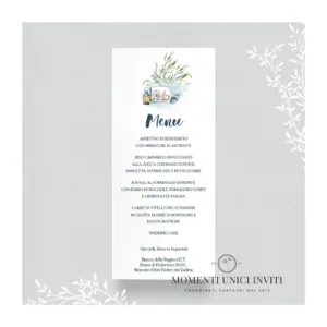 Favignana - menu 9x20