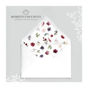 Flowers - fodera busta
