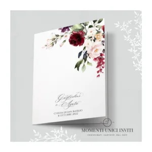 Flowers – libretto cerimonia