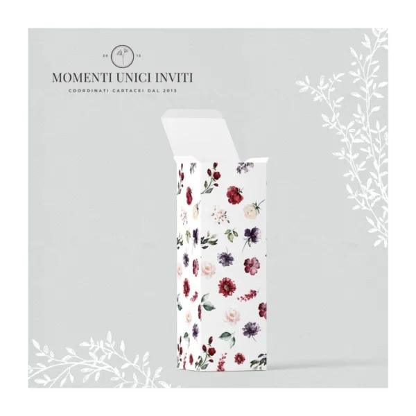 Flowers – scatolina confetti