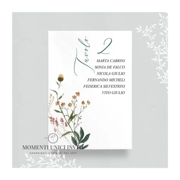Garden tale - card tableau 13x18 cm