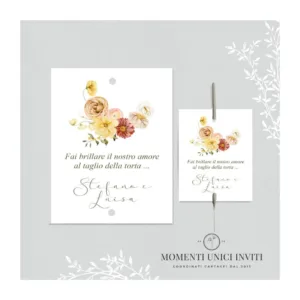 Giardino d'autunno – card scintille