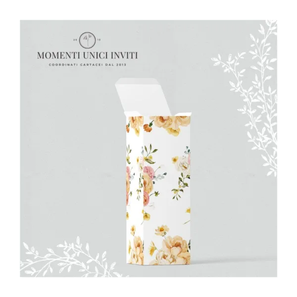 Giardino d'autunno – scatolina confetti
