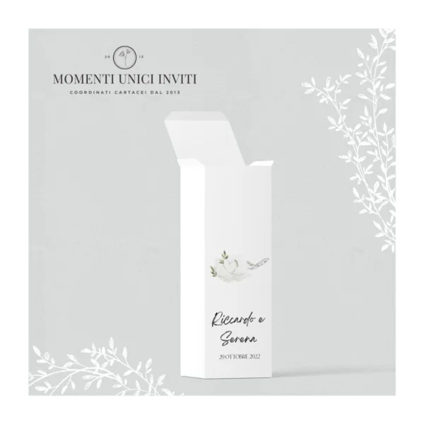 Giro del mondo – scatolina confetti
