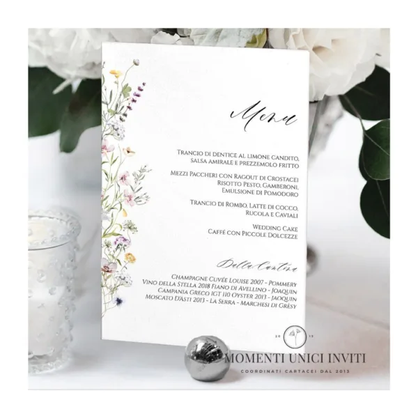 Impressioni di settembre – menu 15x21 cm