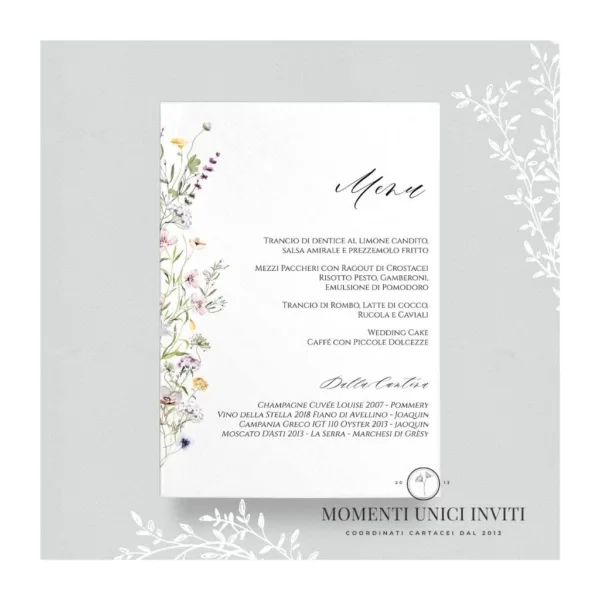 Impressioni di settembre – menu 15x21 cm - immagine 2
