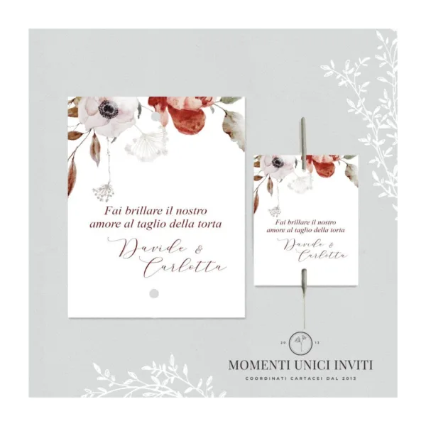 Incanto d'autunno – card scintille