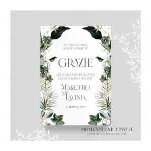 Malaysia - card ringraziamento 13x18 cm