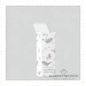 Mondo marino – scatolina confetti