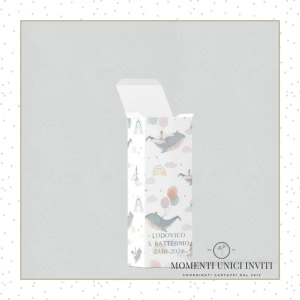 Mondo marino – scatolina confetti