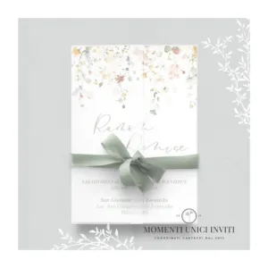 Nuvola floreale - cover traslucida
