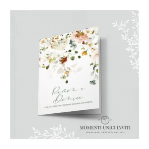 Nuvola floreale – libretto cerimonia