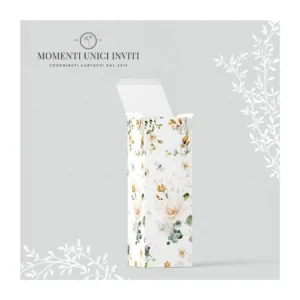 Nuvola floreale – scatolina confetti