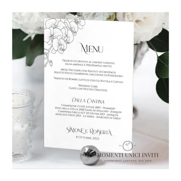 Panama – menu 15x21 cm
