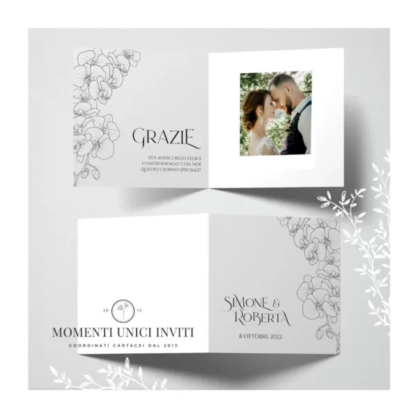 Panama - card ringraziamento 14,5x14,5 cm