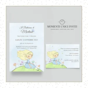 Partecipazione Alice paese meraviglie momenti unici inviti partecipazione alice grafica