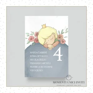 card tableau piccolo principe momenti unici inviti piccolo principe sognante card tableau 13x18